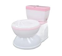 Taidda Pot D'apprentissage pour Tout Petits et Bébés Siège Toilette et Chasse D'eau Réaliste, Cuvette Amovible Base antidérapante. Convient aux Garçons, aux Filles et aux Bébés (PINK)