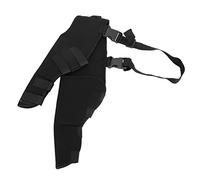 Taidda Protecteur de Pattes Arrière de Chien, Genouillère Réglable, Support de Jambe pour la Récupération des Chiens, élastique, adapté aux Petits, Matériau SBR (Legging Double arrière HJ25 Noir L)