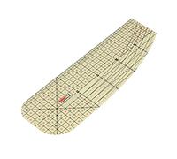 Taidda Règle D'ourlet Chaud, Outil de Mesure de Repassage Résistant aux Hautes Températures pour les Amateurs de Couture et les Bricoleurs, Règle de Repassage en Plastique pour un Usage Domestique