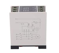 Taidda Relais Ignifuge triphasé AC avec Voyant D'alarme pour la Protection de la Séquence de Phases 220-440 VAC, Installation Facile pour les électriciens/entrepreneurs, Matériau PC