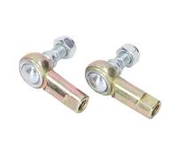 Taidda Remplacement de Joint à Rotule Durable en Alliage D'acier d'extrémité de Biellette de Direction de 8 Mm pour Quad Dirt Bike ATV Go Kart, Réduit les Vibrations pour un Montage Universel