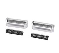 Taidda Remplacement de Tête de Coupe de Feuille Ultra Fine de Rasage électrique pour la Série 5S M90 P50 555 370 avec Installation sans Outil pour Accessoires de Toilettage pour Hommes (2 ensembles)