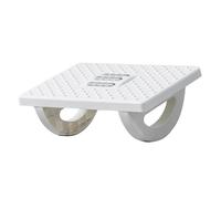 Taidda Repose-Pieds de Bureau Antidérapant avec Massage, Coussin de Repos | Compact et portable, léger pour les voyages, améliore le confort des employés