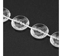 Taidda Rideau de Perles en Acrylique Transparent de 10mm, Décoration Scintillante, Artisanat de Bricolage pour une Réception de Mariage élégante (Transparent)