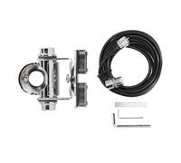 Taidda Support D'antenne Mobile Support Réglable avec Extension de Signal Forte pour Hayon de Coffre D'autoradio, Matériau en Acier Inoxydable