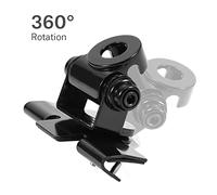 Taidda Support D'antenne Réglable à 360° en Acier Inoxydable pour Autoradio, Rotation Flexible, Installation Facile, Durable, pour Diverses Surfaces de Montage