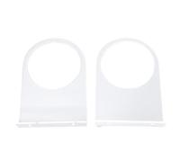 Taidda Support de Basket-Ball Mural sécurisé pour Football, Football, Volley-Ball, Rangement pour Amateurs de Sport, Décoration de Chambre de Garçons, Acrylique Durable, 2 Pièces (Transparent)