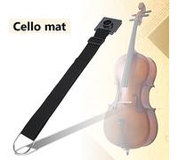 Taidda Support de Cheville D'ancrage pour Violoncelle, Matériau Antidérapant et Sangle Réglable pour la Pratique du Violoncelle, Plinthe en Plastique Durable pour les Amateurs de (B)