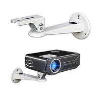 Taidda Support Mural de Projecteur Rotatif à 360 Degrés, Résistant aux Chocs, pour Bureau, école, Maison, Mini Cintre de Projecteur en Alliage D'aluminium