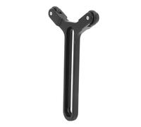 Taidda Système de Support D'objectif en Alliage D'aluminium pour Ronin S SC, Support en Y Réglable avec Doubles Roues, Noir