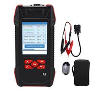 Taidda Testeur de Panneaux Solaires, Multimètre Photovoltaïque MPPT avec Courbe de Puissance de Courant de Tension Dynamique, écran LCD 3,2 Pouces, pour Analyse des Performances des