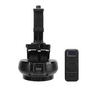 Taidda Tête de Trépied Panoramique Motorisée, Télécommande sans Fil, Tête Inclinable pour Caméra Mobile, Prise de Vue Vlog, Matériau ABS