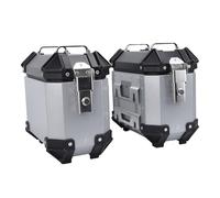 Taidda Valise Latérale de Moto en Alliage D'aluminium avec Une Excellente Protection et Une capacité de Stockage Généreuse pour Les Amateurs D'aventure en Moto, étanche et Portable pour Les Pilotes