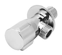 Taidda Vanne D'arrêt D'eau en Cuivre Durable, Vanne D'angle pour Salle de Bain, Cuisine, 1 X Couvercle Décoratif