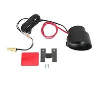 Taidda Voltmètre de Jauge de Température D'eau à LED Ronde avec Lumière Bleue, Compteur Numérique de Haute Précision pour Voiture Moto ATV