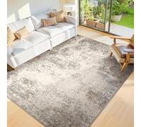 Taidianolp Tapis Salon Décoration,Tableau Abstrait Moderne Couleur crème Neutre, Marron, 160 x 220 cm,Tapis Grande pour Décoratif Canapé Chambre Lit