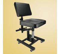 TAIDU Fauteuils de tatouage améliorés de quatrième génération Chaises de tatouage pneumatiques chaises ergonomiques pour clients Équipement de tatouage réglable avec accoudoirs, supports et roues