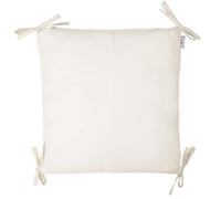 Taie coussin modulable liens gaze