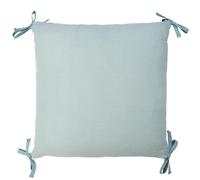 Taie coussin modulable liens gaze coton