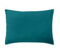 Taie d’Oreiller 50x70 cm Percale de Coton Bleu Canard