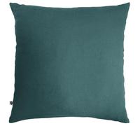 Taie d’Oreiller 60 x 60 cm - Double Gaze de Coton - Gaïa Bleu Canard