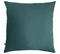 Taie d’Oreiller 60 x 60 cm - Double Gaze de Coton - Gaïa Bleu Canard | Matière ultra douce et aérienne pour un confort optimal
