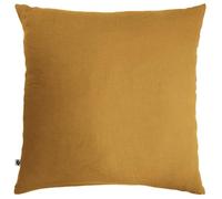 Taie d’Oreiller 60 x 60 cm - Double Gaze de Coton - Gaïa Safran | Matière ultra douce et aérienne pour un confort optimal