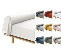 Taie De Traversin 10 Coloris Différents - 85x185 cm Percale 78 Fils(Lin)