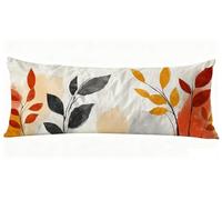 Taie de Traversin 140 cm Usine Taie Oreiller 40 x 140 cm Taies D'oreillers Abstrait Impression Recto Verso Protege Oreiller, Améliorer Sommeil Qualité Long Coussin Grossesse pour Lit Canapé J0-155