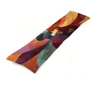 Taie de Traversin 145 Abstrait Taies d'oreiller 40 x 145 cm Lot de 1 Couples Taie de Traversin, Double Face Impression Lin Housse Coussin, Fermeture éclair pour Chambre Canapé Taies D'oreillers J0-838