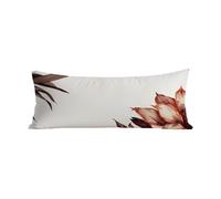 Taie de Traversin 150 cm Blanc Taie D'oreiller 50x150 cm Protege Oreiller, Velour Housses de Coussin Couleur unie Imprimée Recto Verso Taille Housse Traversin Side Sleeping Oreiller Cadeau Femme G-297