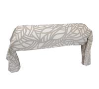 Taie de traversin 200x43 cm 100% coton lavé SERENA Beige écru