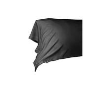 Taie de Traversin 43x185cm 100 % Viscose de Bambou Noire - DALIA - ALTOBUY Noir