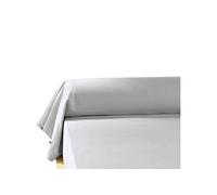 Taie de Traversin 43x185cm Flanelle de Coton Coloris Brume - HEDDA -