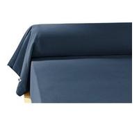 AltoBuy Hedda - Taie de Traversin 43x185cm Flanelle de Coton Coloris Nuit
