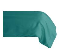 Taie de traversin 43x190 cm percale de coton MANOIR vert Canard
