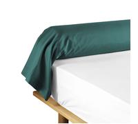 Douceur d'Intérieur Taie de traversin Lina Emeraude 85 x 185 cm 100% coton