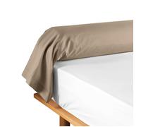 douceur d'intérieur, Taie de Traversin (85 x 185 cm) Lina Sable, 100% Coton