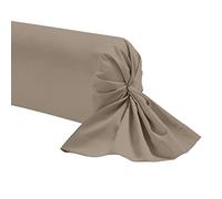 Taie de traversin Biscuit 100% Coton 140 cm