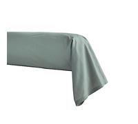 Taie de traversin en Percale de Coton, Première, Agave, 43x230 cm, Essix, Vert