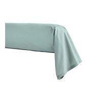 Taie de traversin en Percale de Coton, Première, Archipel, 43x230 cm, Essix, Bleu