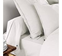 Taie de traversin Flanelle Blanc 160 cm