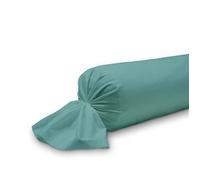 Taie de traversin - LA MAISON D'AMELIE - Diabolo Menthe - Coton 100% - Lavable en machine - Rectangle
