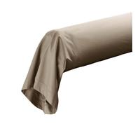 Taie de Traversin ""Percaline"" 85x185cm Sable