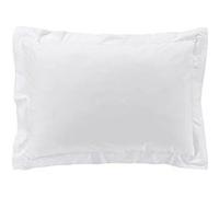 Taie de traversin taie d'oreiller 50 x 70 cm en coton , 100% percale coloris Blanc - VISIODIRECT - Blanc G