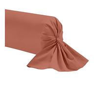 Taie de traversin Terracotta 100% Coton 160 cm