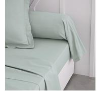 Taie de traversin TODAY Essential - 45 x 185 cm - 100% Coton uni - Celadon