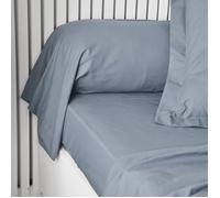 Taie de traversin TODAY Essential - 45 x 185 cm - 100% Coton uni - Denim
