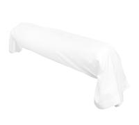 Taie de traversin uni 140x43 cm coton ALTO Blanc