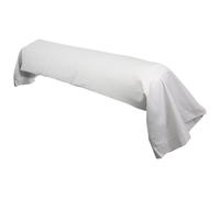 Taie de traversin uni 140x43 cm coton ALTO Calcium